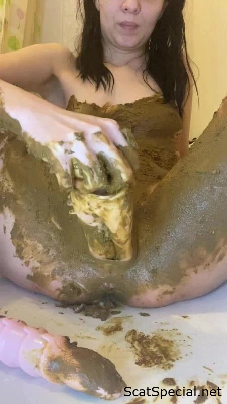 Partaking In Double Penetration With Feces, Scat, Fisting, Anal - p00girl