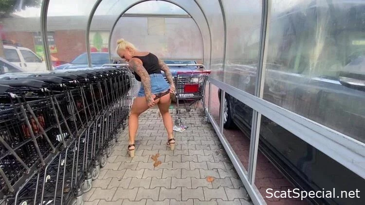 Extensive Outdoor Excretion In Shopping Carts And Carnal Lust - Devil Sophie